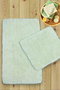 Mijölnir Cotton Basic - Ecru Juego de Alfombrillas de Baño